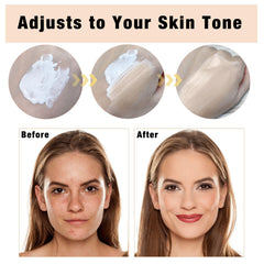 WLCTJIAYOU foundation swatches showing medium coverage for blemishes and freckles