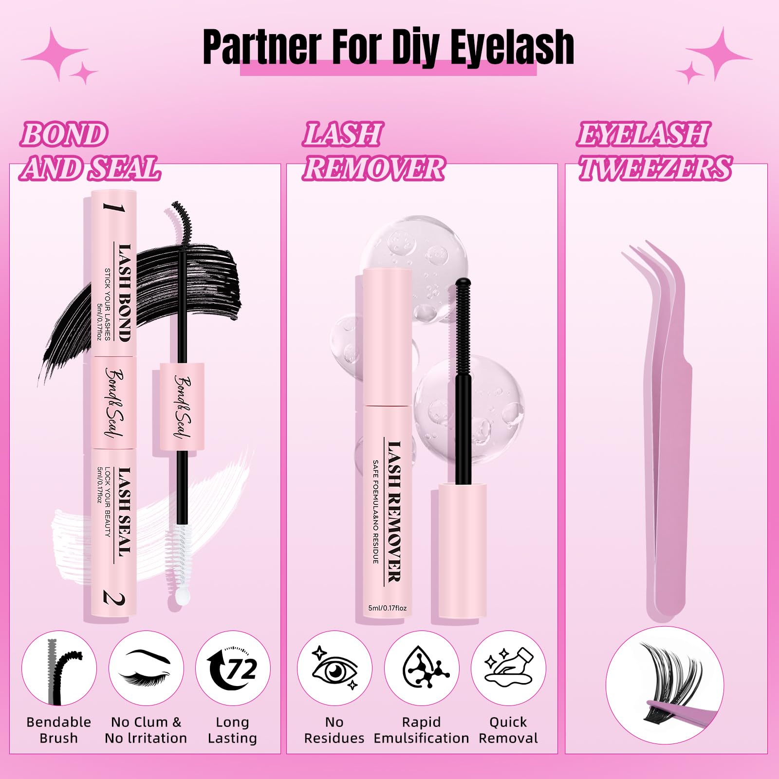 WLFRHD DIY eyelash extension kit enables at-home lash customization.