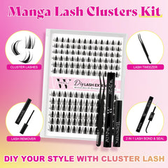 WLFRHD Manga Lash Bond and Seal bottle highlights secure wear and long-lasting hold.