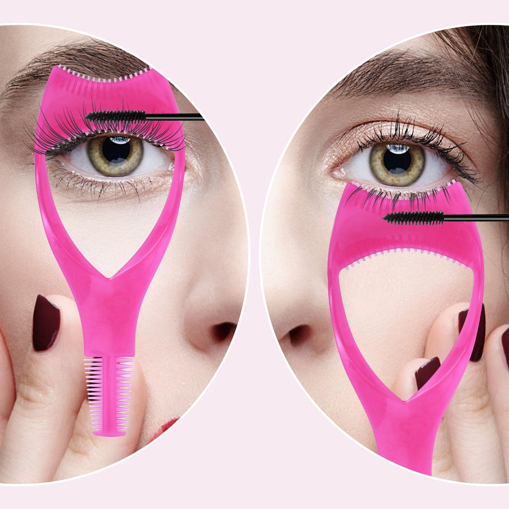 WLLHYF lash comb with curved and straight teeth for separation.