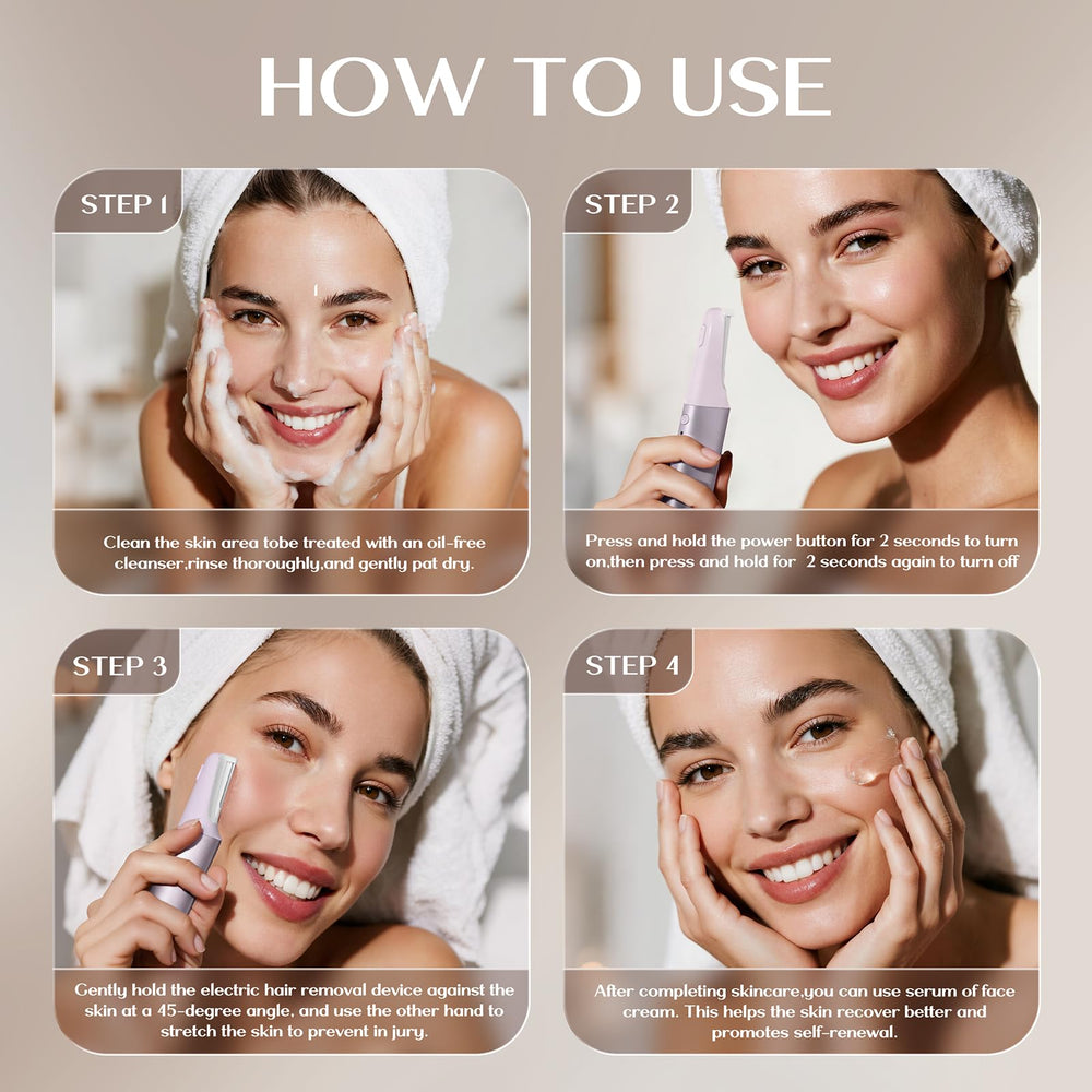 WLU Dermaplane Razor warranty and support image highlights trusted after-sales options.