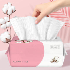 WMQL toalla facial desechable ultra suave, ideal para piel sensible y desmaquillado cómodo.