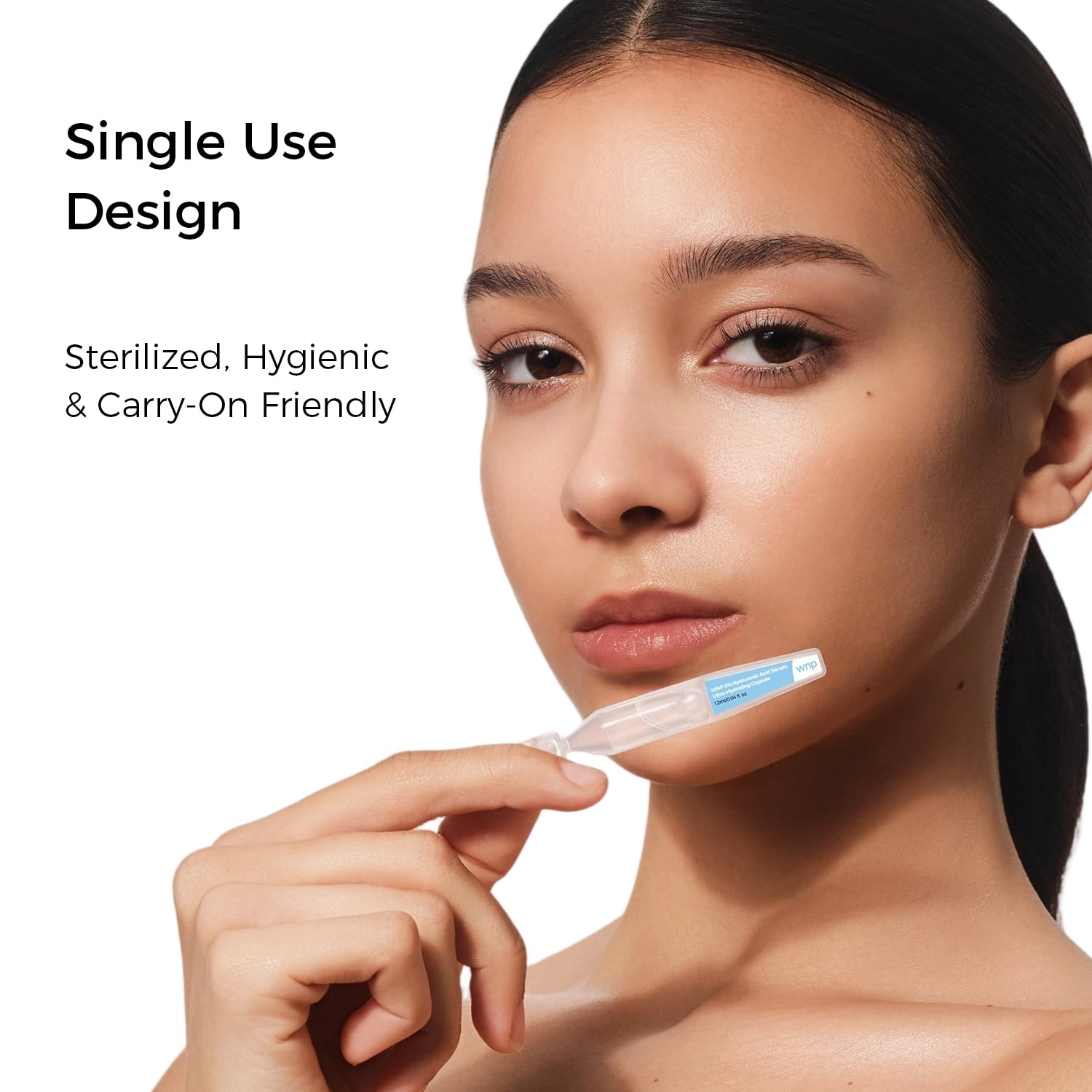 WNP clean ingredients banner emphasizing gentle care