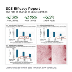 WNP Hyaluronic Serum 3% application drop demonstrating easy, fast-absorbing texture
