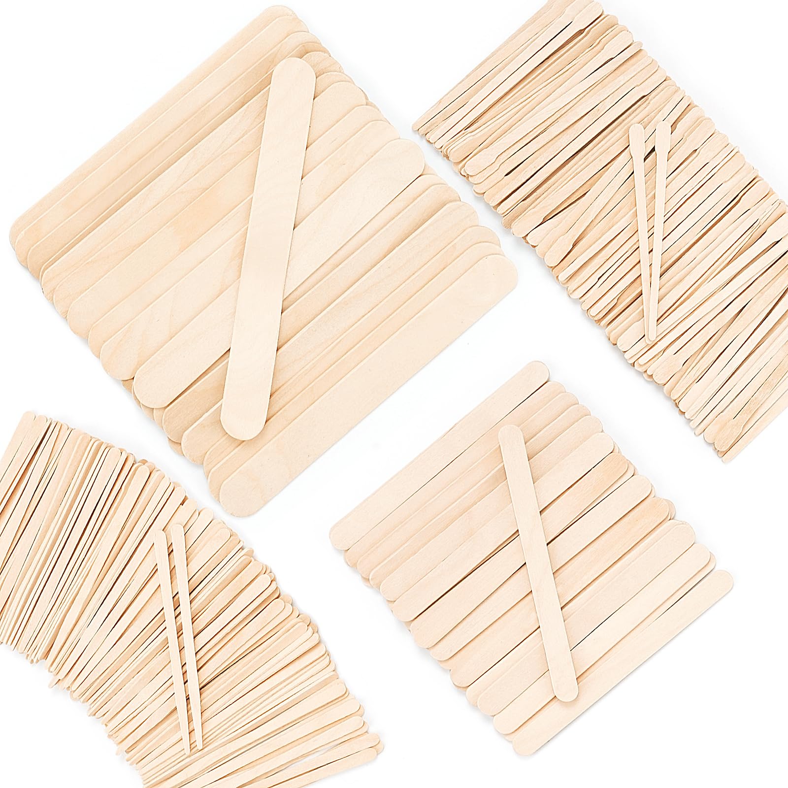 WoBiogHo large wooden wax stick for legs and arms, smooth application.