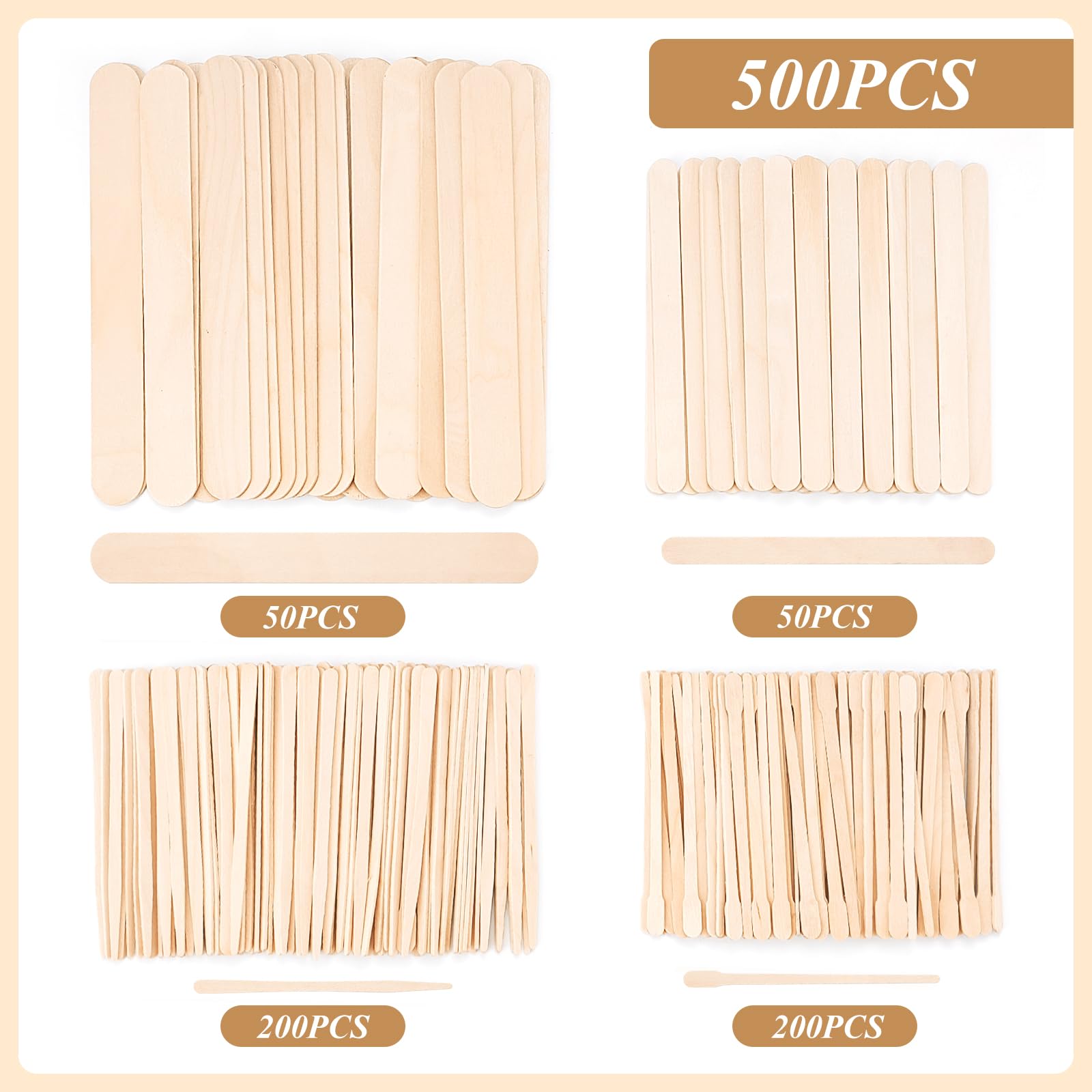 WoBiogHo xs-small wooden wax stick for fine shaping.