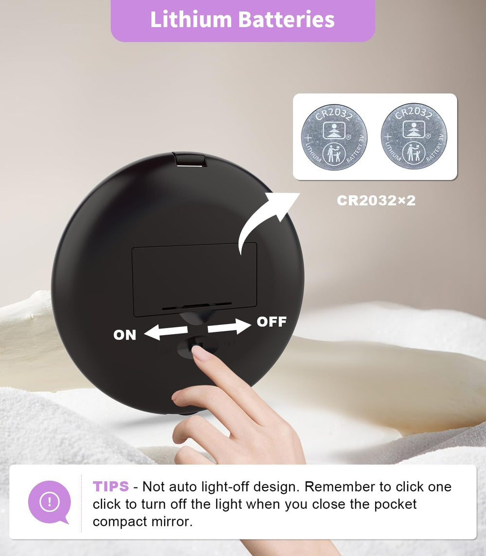 WOBSION black finish adds a sleek, portable look.