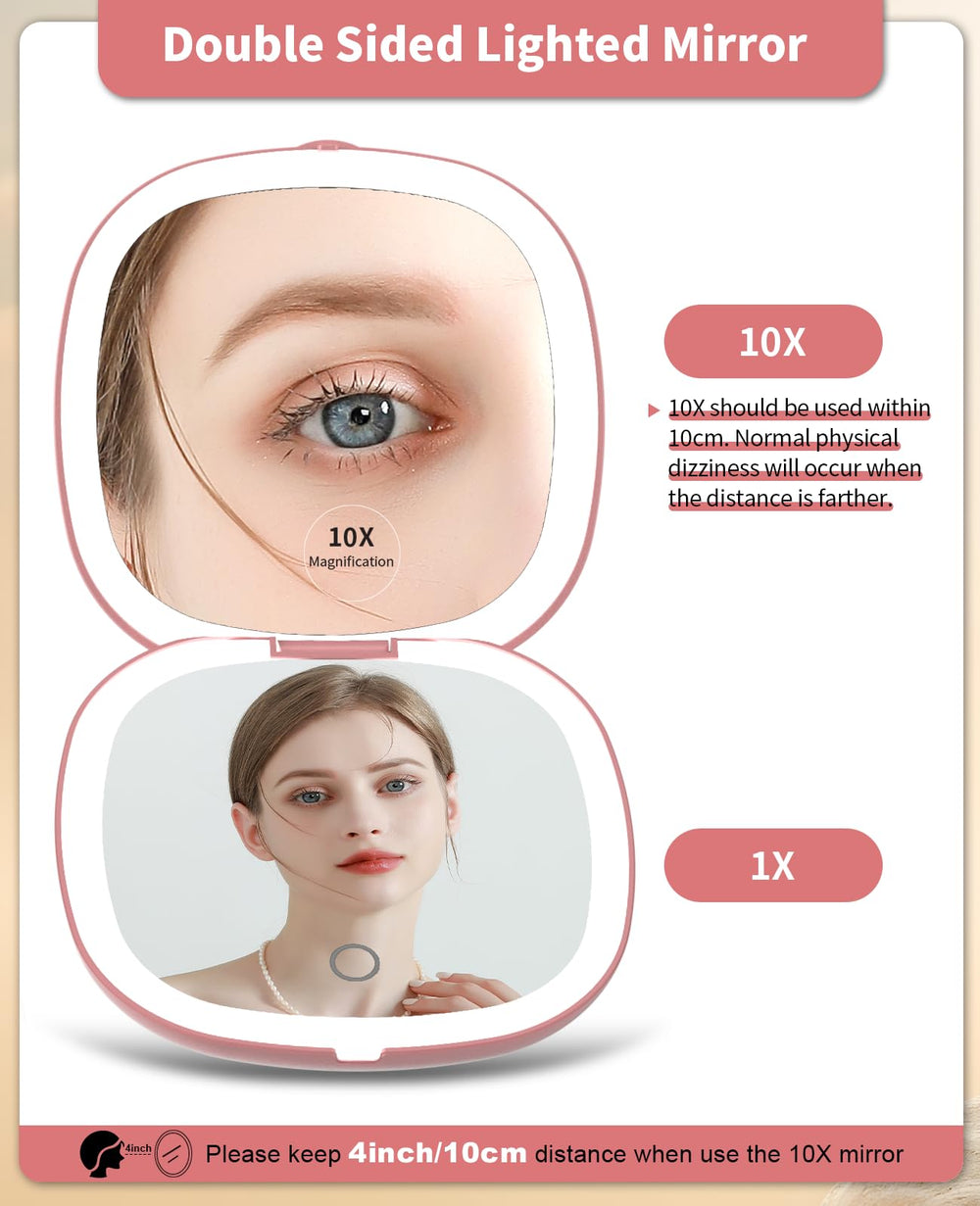 WOBSION 10x magnification side view for precise detailing during application
