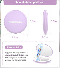 WOBSION magnetic switch design eases opening without nail damage