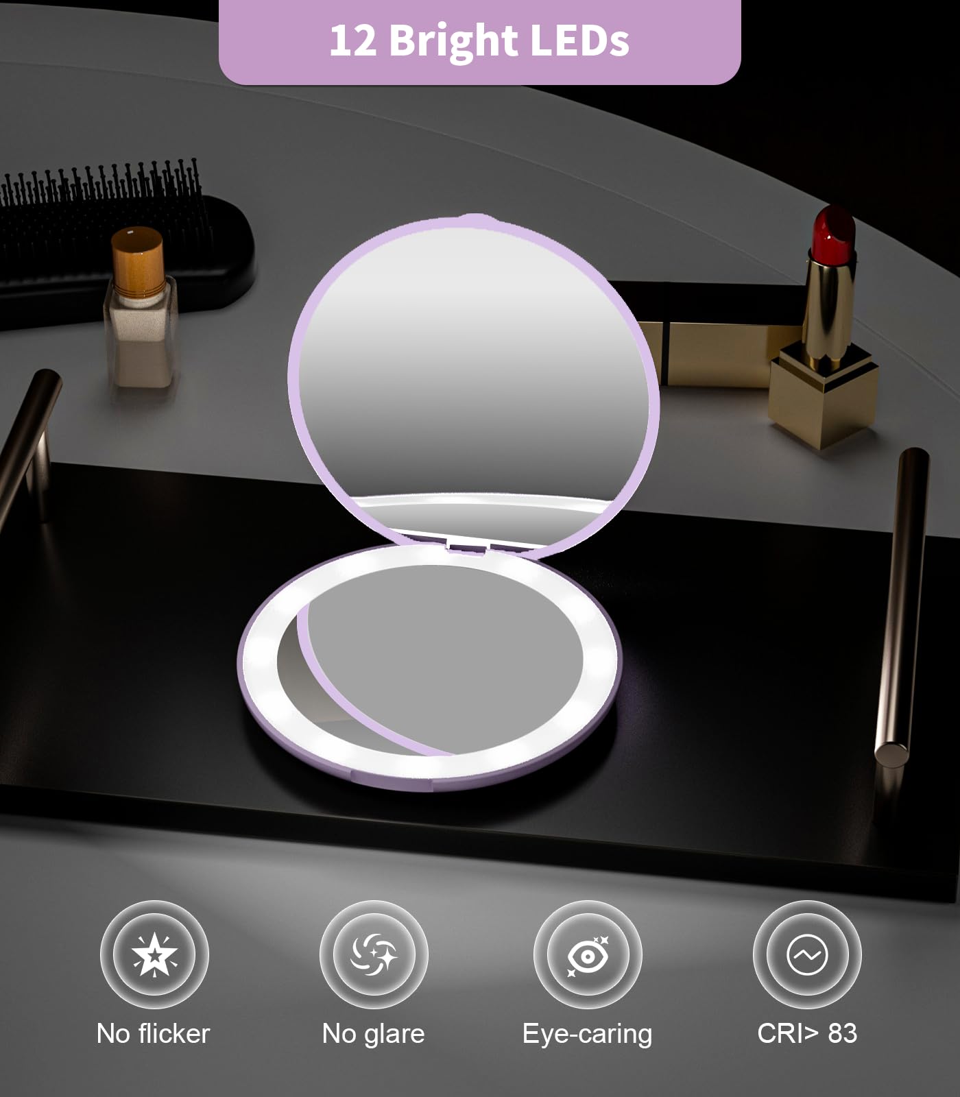 WOBSION purple hue adds stylish, portable beauty companion