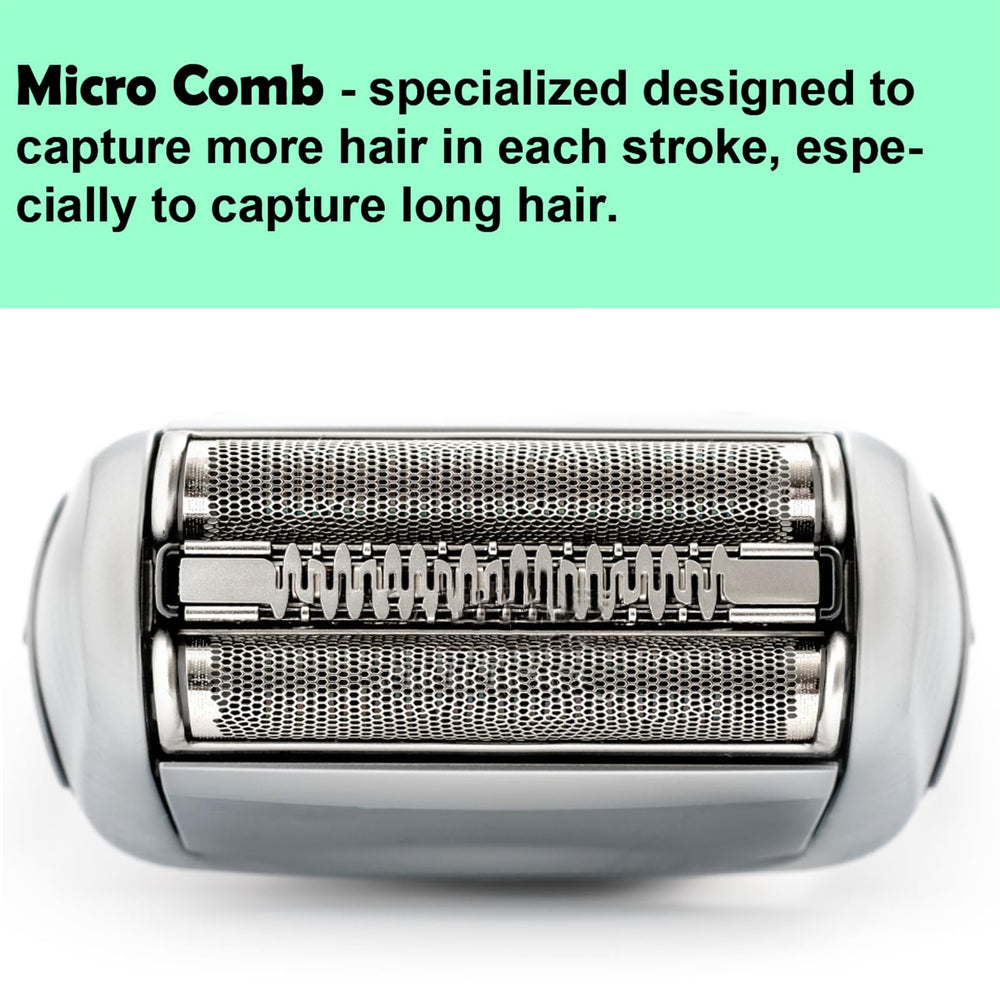 WOERGG 52S with bionic mesh design captures hair with less tugging