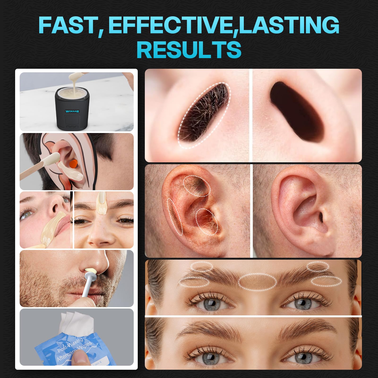 Wokaar ear plugs keep you comfortable and discreet.