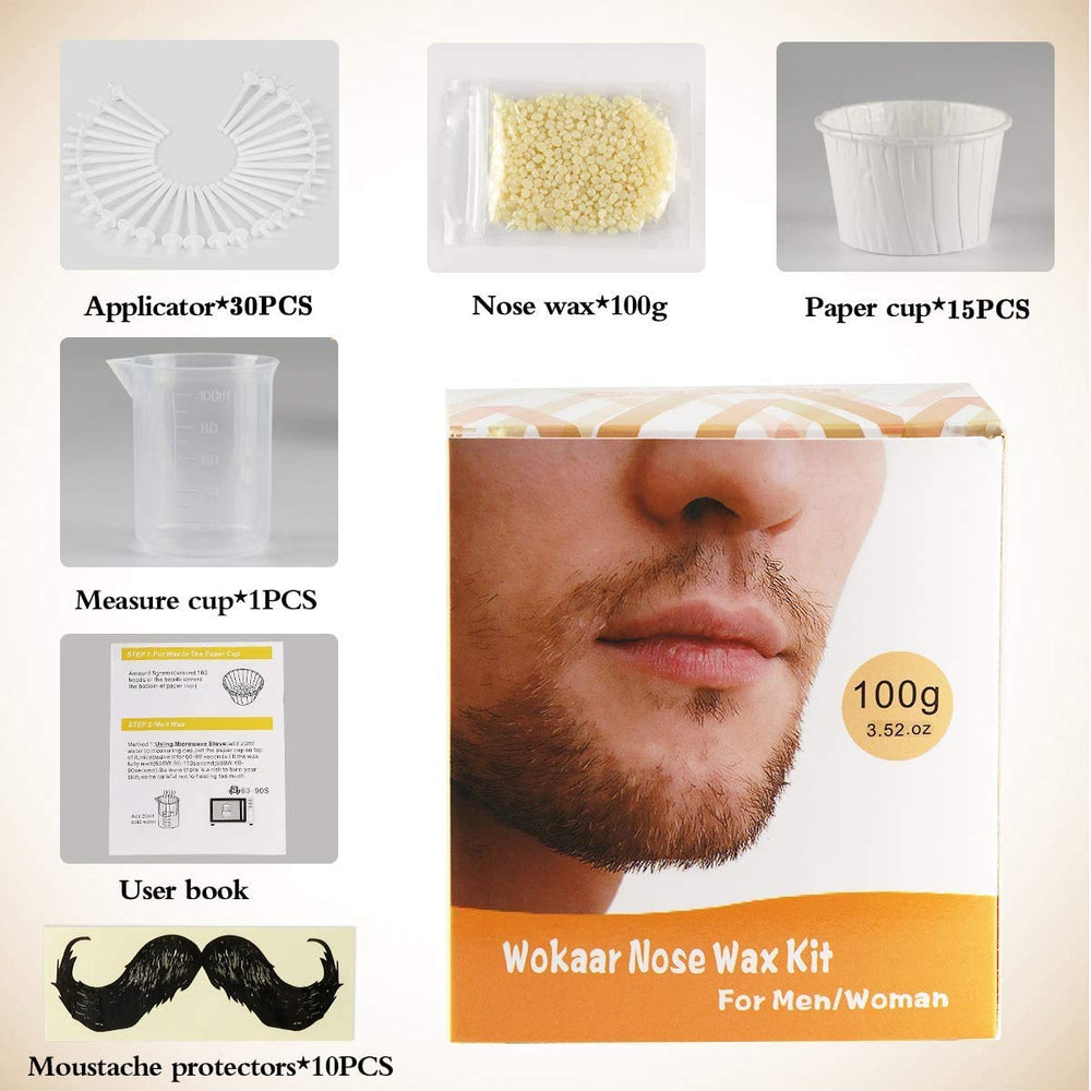 Wokaar nose wax kit heat options allow flexible prep without specialized equipment.