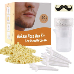 Wokaar nose wax kit wax beads deliver quick, painless removal from the nose.