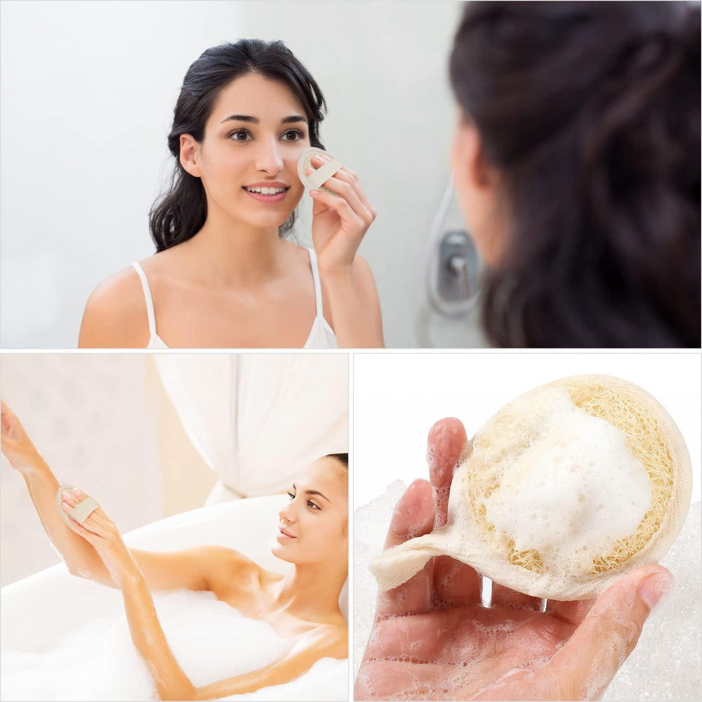 Wokelai loofah pad hanging hook helps air-dry after use