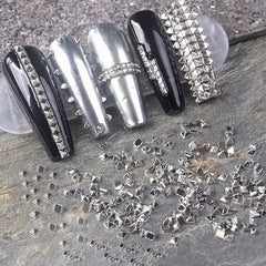 WOKOTO 1.5mm pyramid studs offer subtle, chic dimension on nails