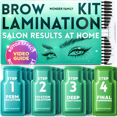 Wonder Family: kit de laminación de cejas para resultados profesionales en casa