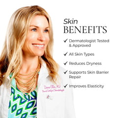 Wonderfat balm applied to hand highlighting quick absorption and comfortable moisture