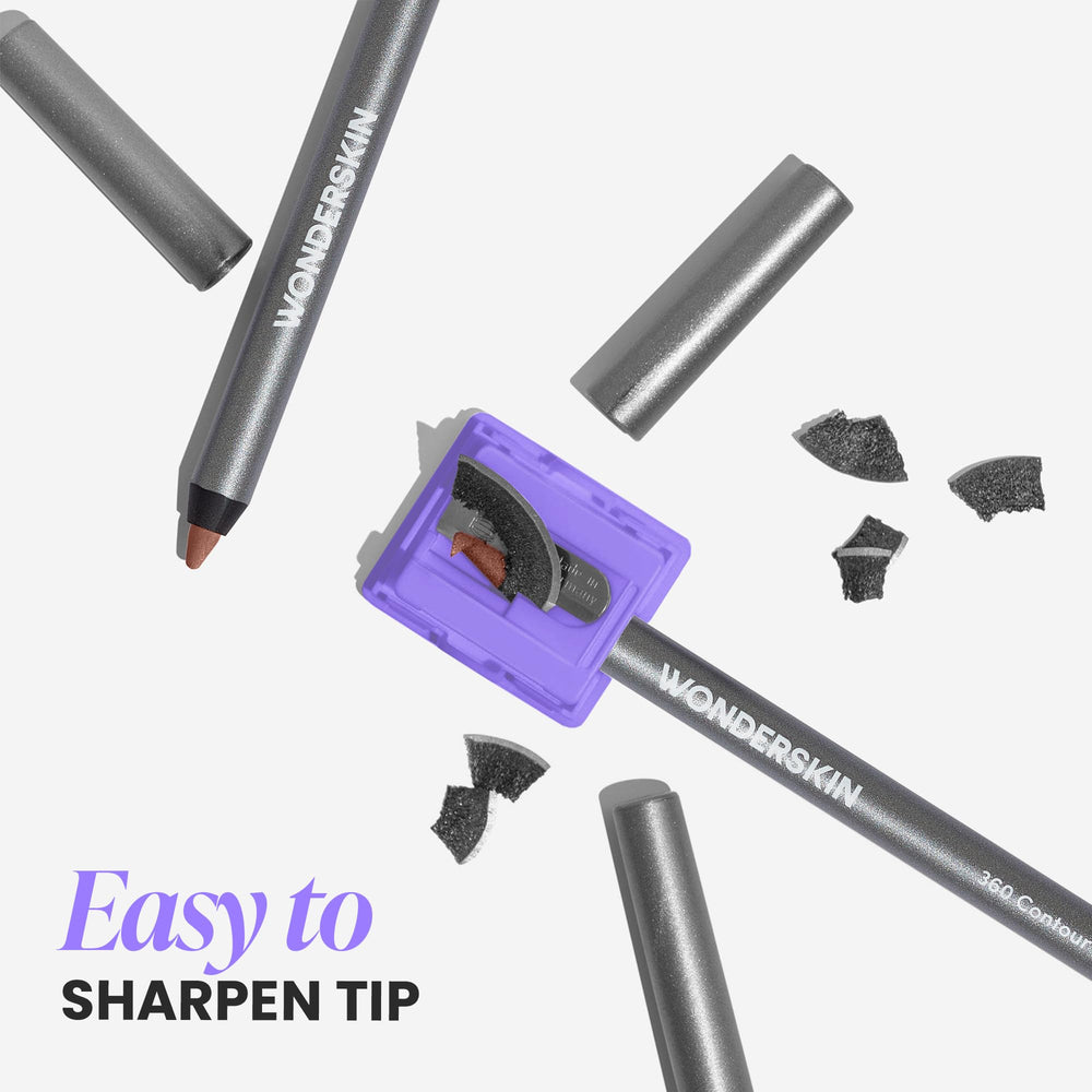 Lápiz contorno Wonderskin 360 para un look duradero y cómodo.
