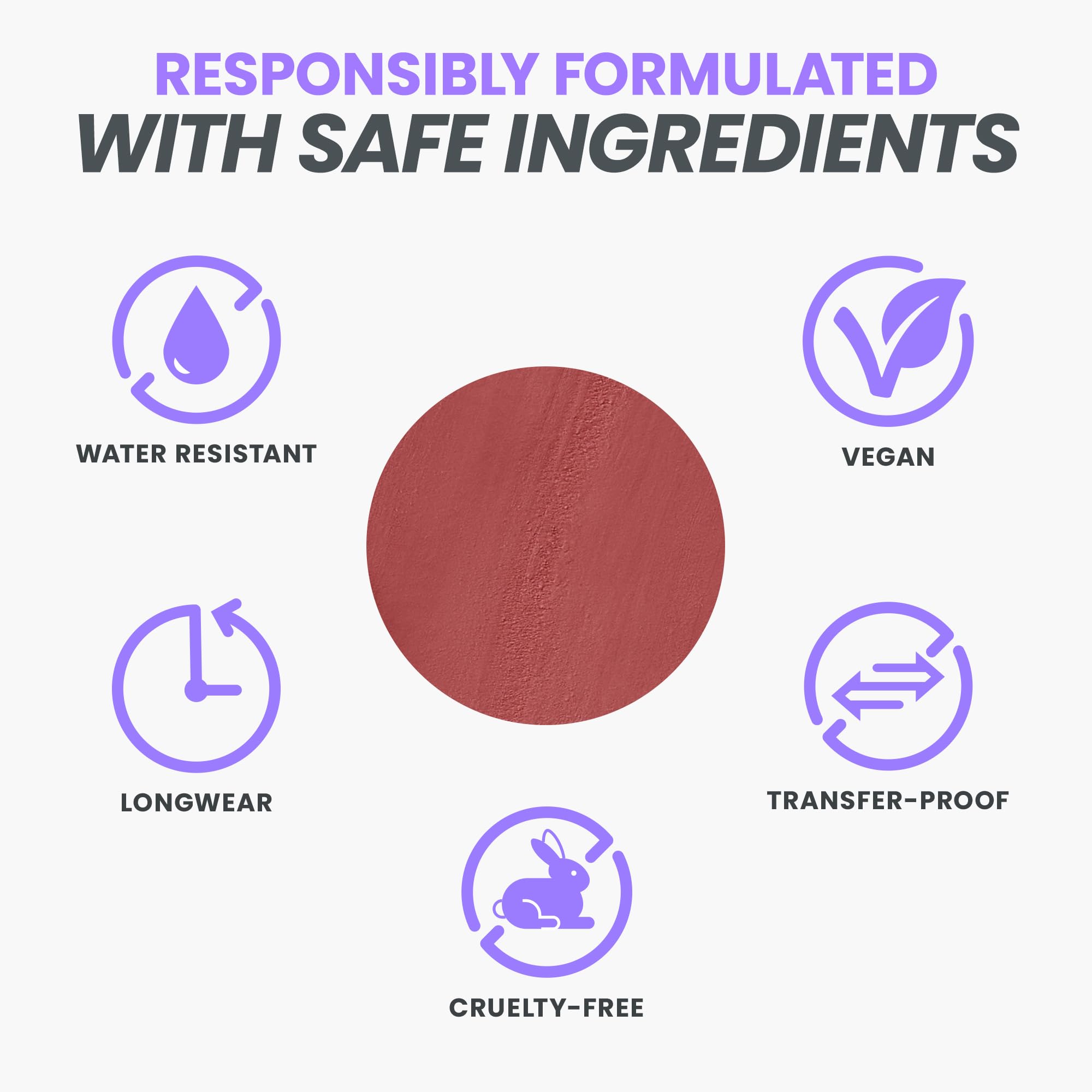 Color de Wonderskin 360 Contorno con duración prolongada para labios.