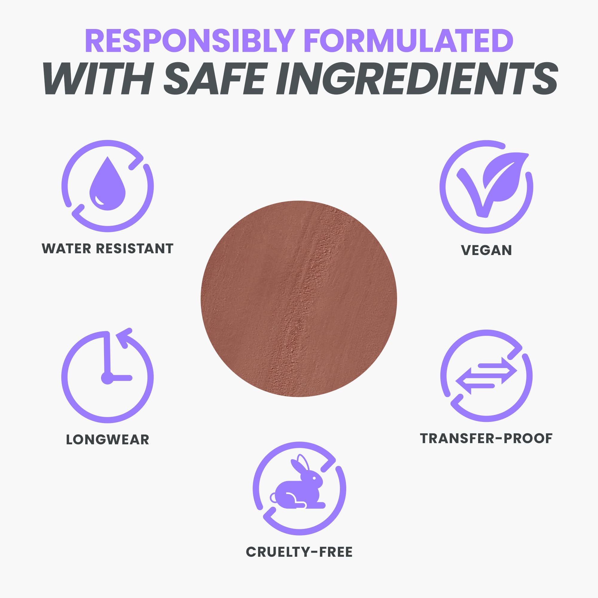 Lápiz Wonderskin vegano y no probado en animales.