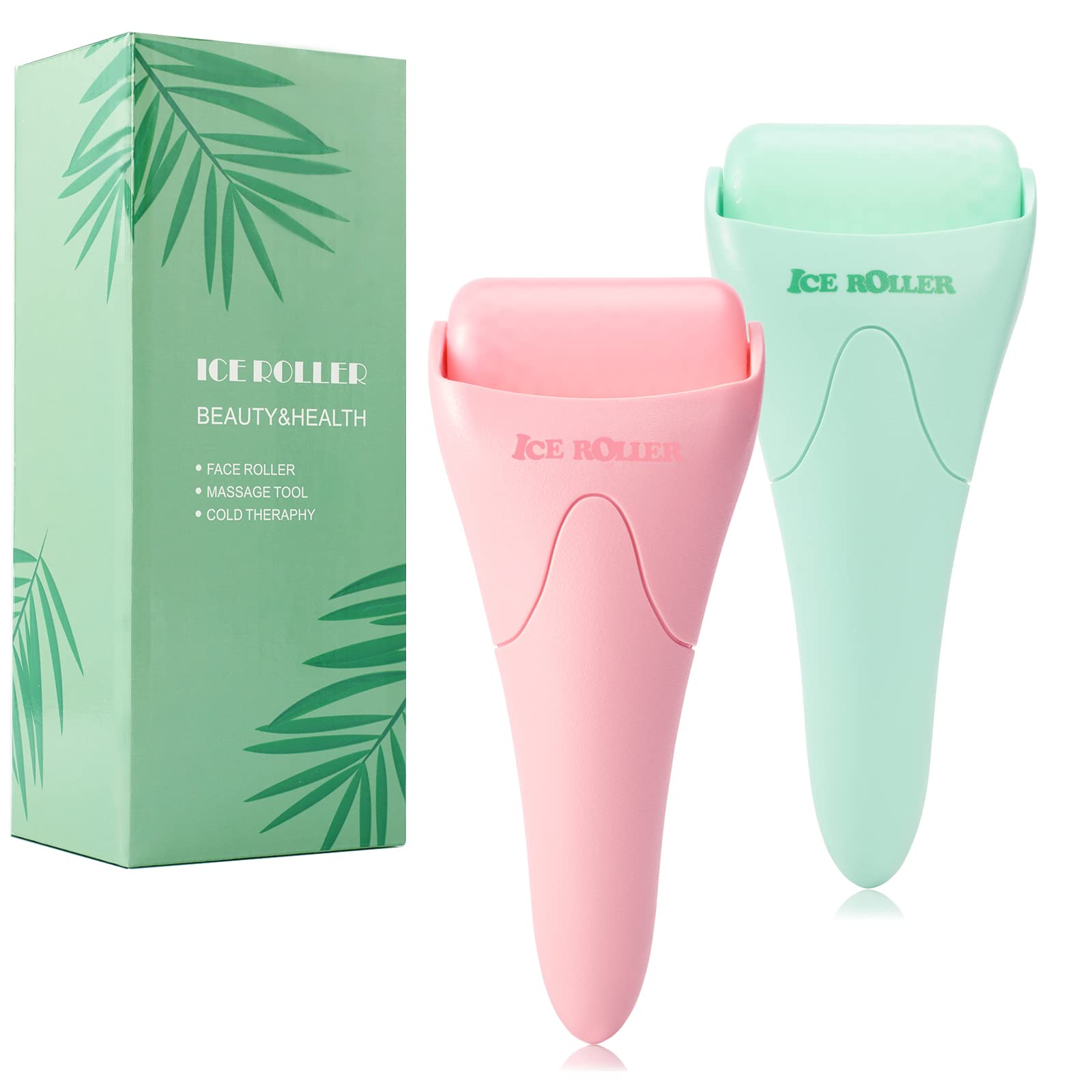 Wonderwin ice roller two-pack close-up with cooling beads for refreshing skin