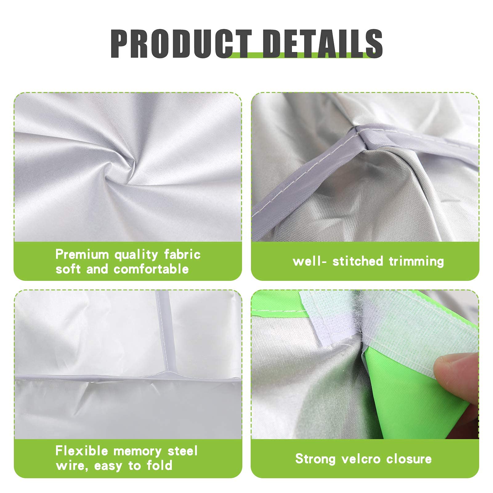 Woniutch premium breathable fabric feels soft around the neck
