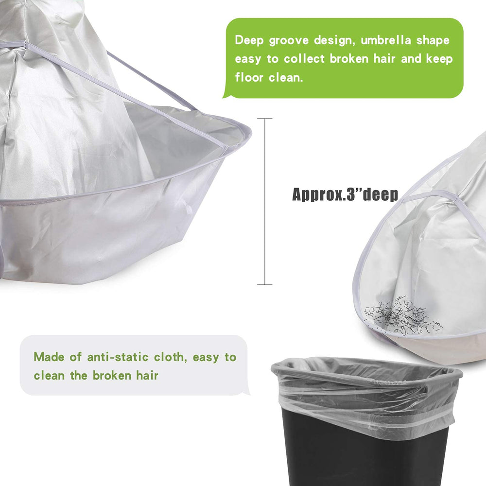 Woniutch static-reducing material surface for smoother styling