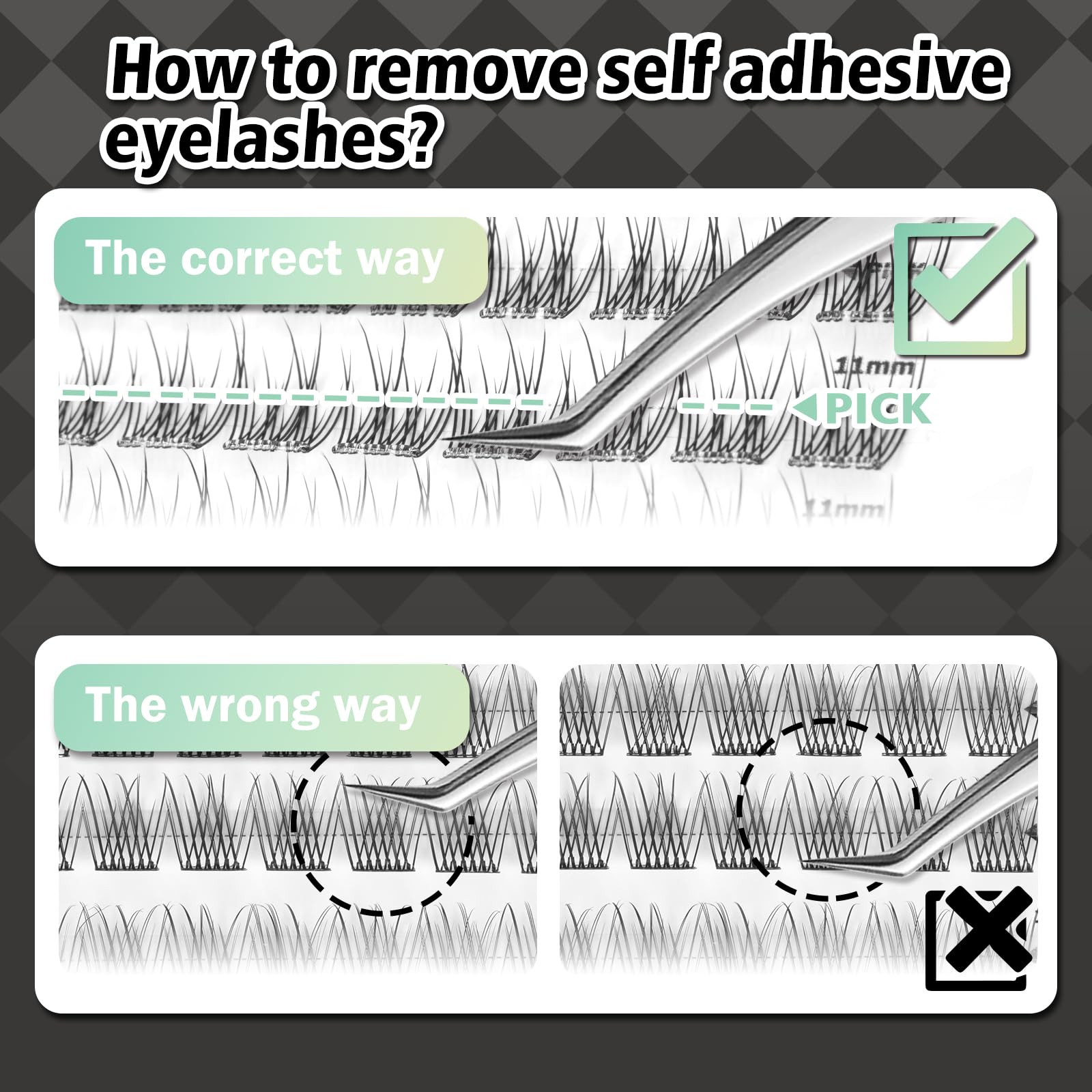 WONSIS beginner-friendly eyelash clusters for easy glam