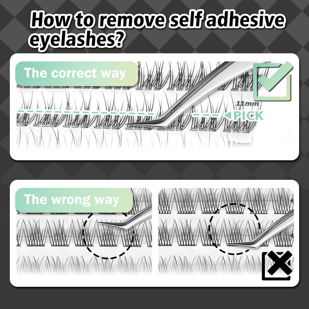 WONSIS beginner-friendly eyelash clusters for easy glam