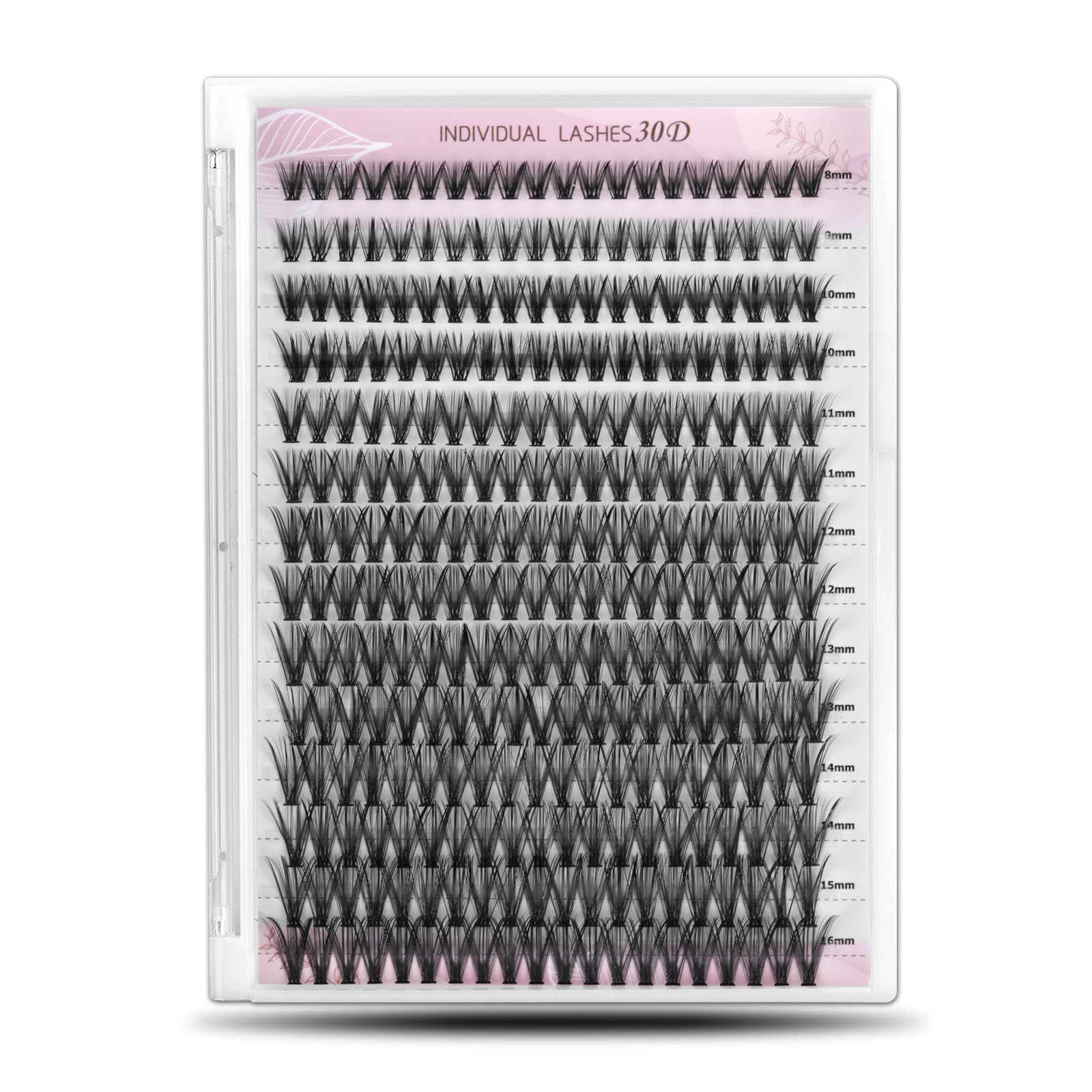 WONSIS 280-pcs individual lashes for versatile DIY lash building and fuller looks.