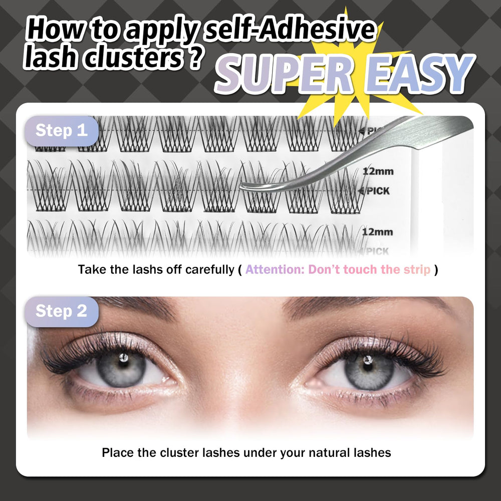 WONSIS long lasting lashes with minimal residue