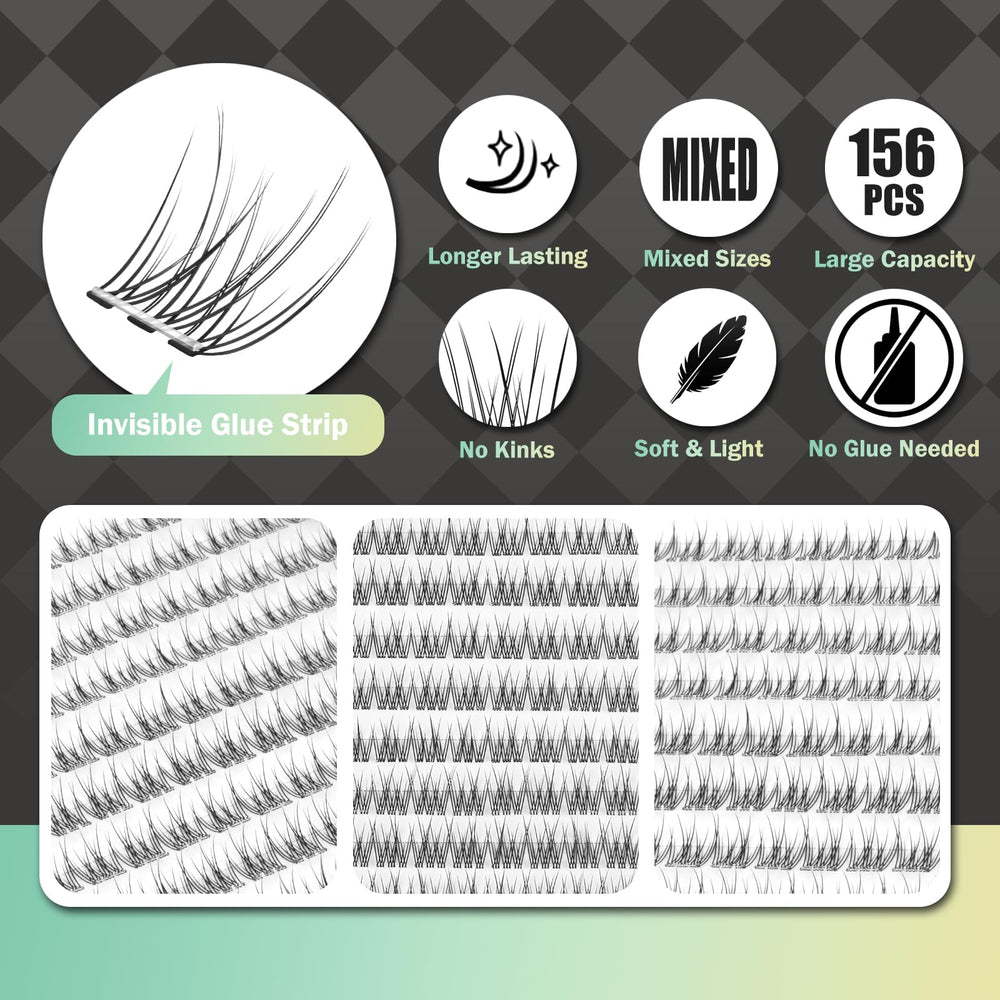 WONSIS long-lasting lashes, up to 48 hours of wear