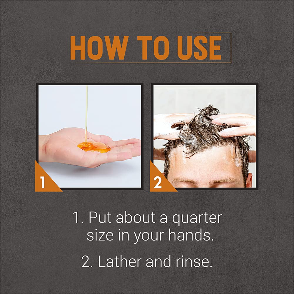 Woody's Daily Shampoo para hombres, cuidado del cuero cabelludo, hidratación diaria.