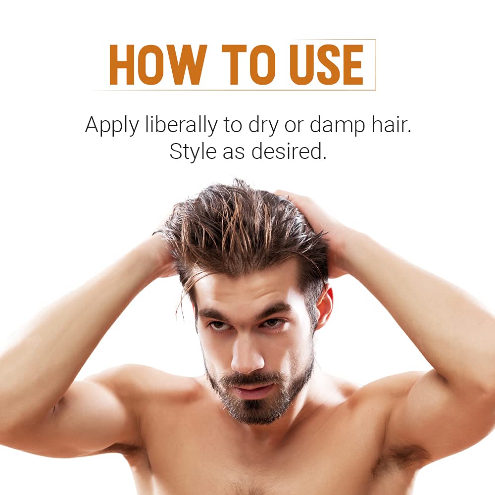 Woody's Styling Gel: lavado fácil para retirar sin residuo.