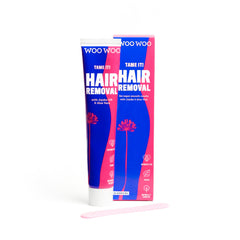 Woowoo Tame It intimate cream in shower for painless hair removal
