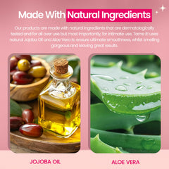 Woowoo Tame It smooth skin after use demonstrates silky finish