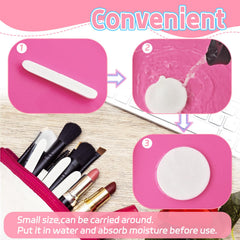 Woozettn compressed sponges rehydrate easily for quick foam during wash