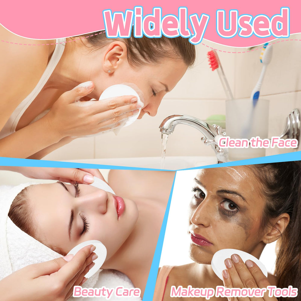 Woozettn makeup-removal sponges exfoliate softly while lifting makeup
