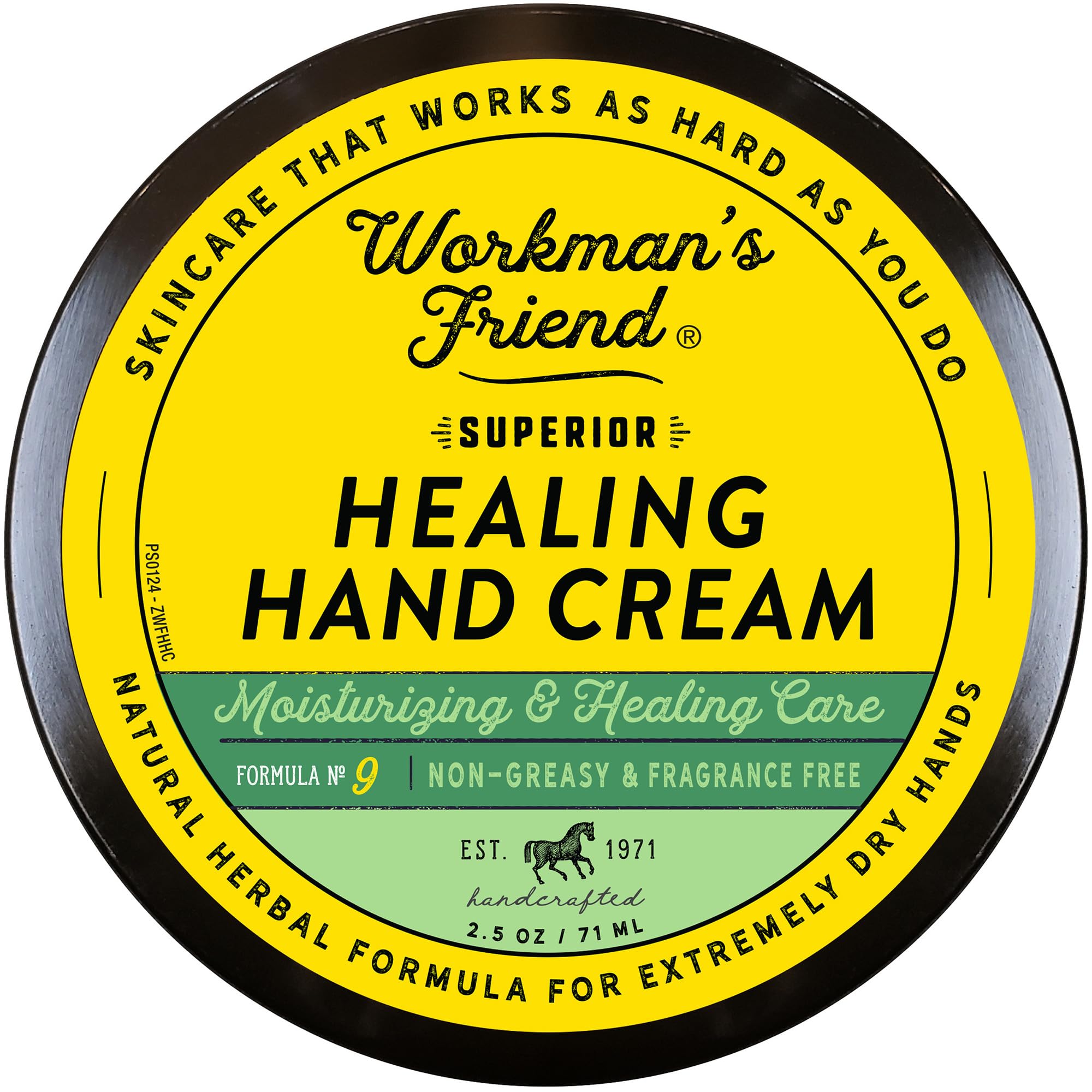 WORKMAN'S FRIEND crema manos curada: hidratación profunda para piel seca y agrietada.