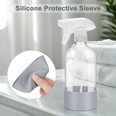 Worldgsb 16 oz spray bottle with adjustable nozzle offers mist or stream.