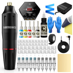 Wormhole Tattoo Kit overview for beginners and home practice