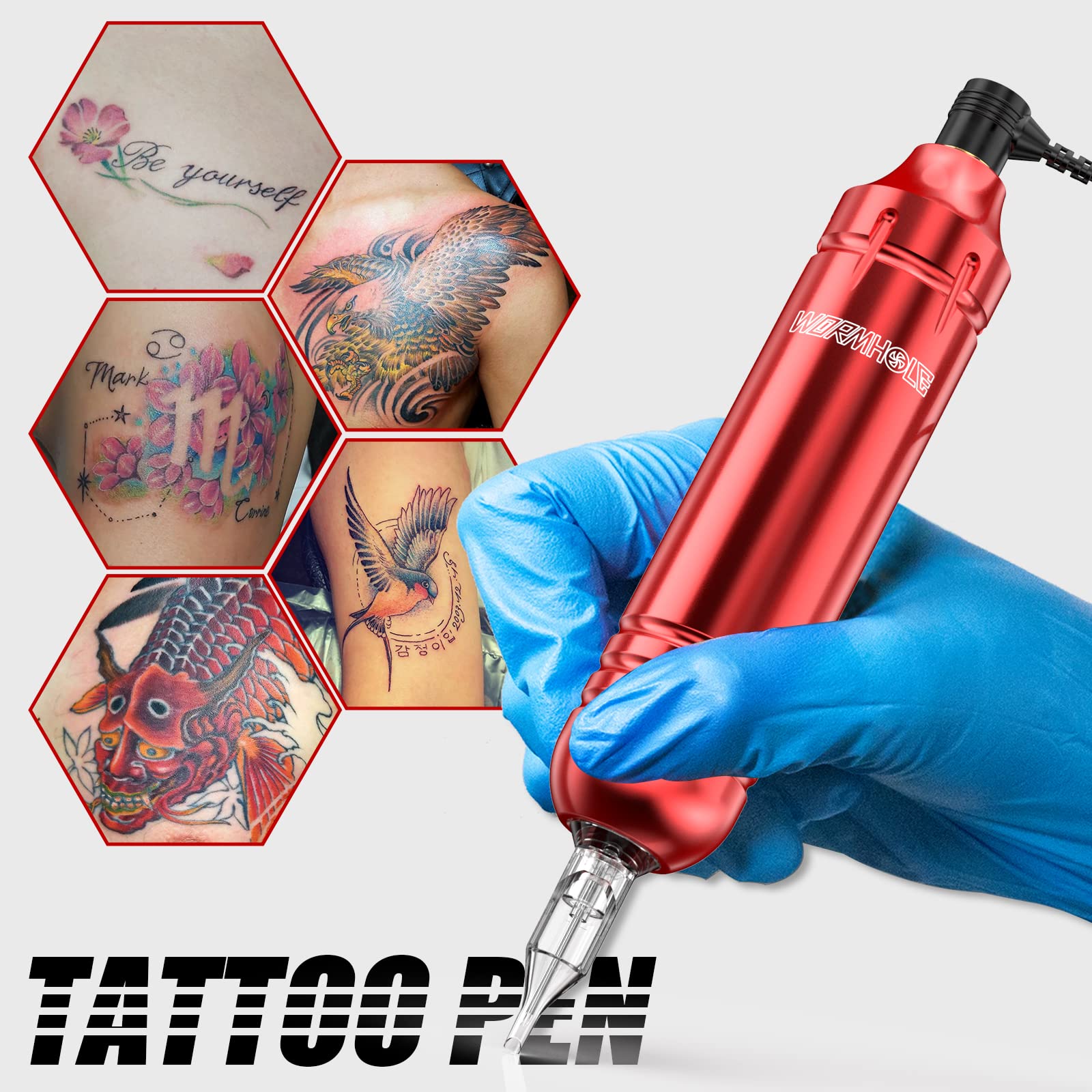 Wormhole Tattoo power supply included for reliable operation