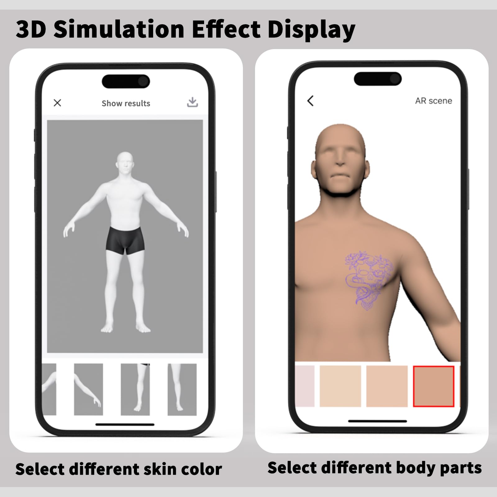 Wormhole Tattoo stencil printer compatibility with smartphones and PCs.