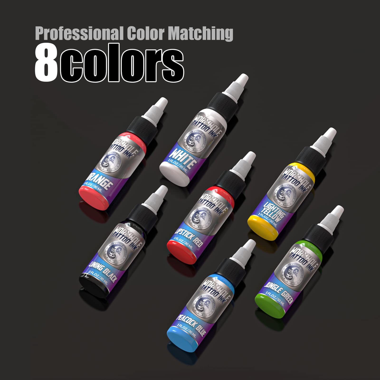 Wormhole Tattoo WTK070 complete supplies kit for versatile projects.