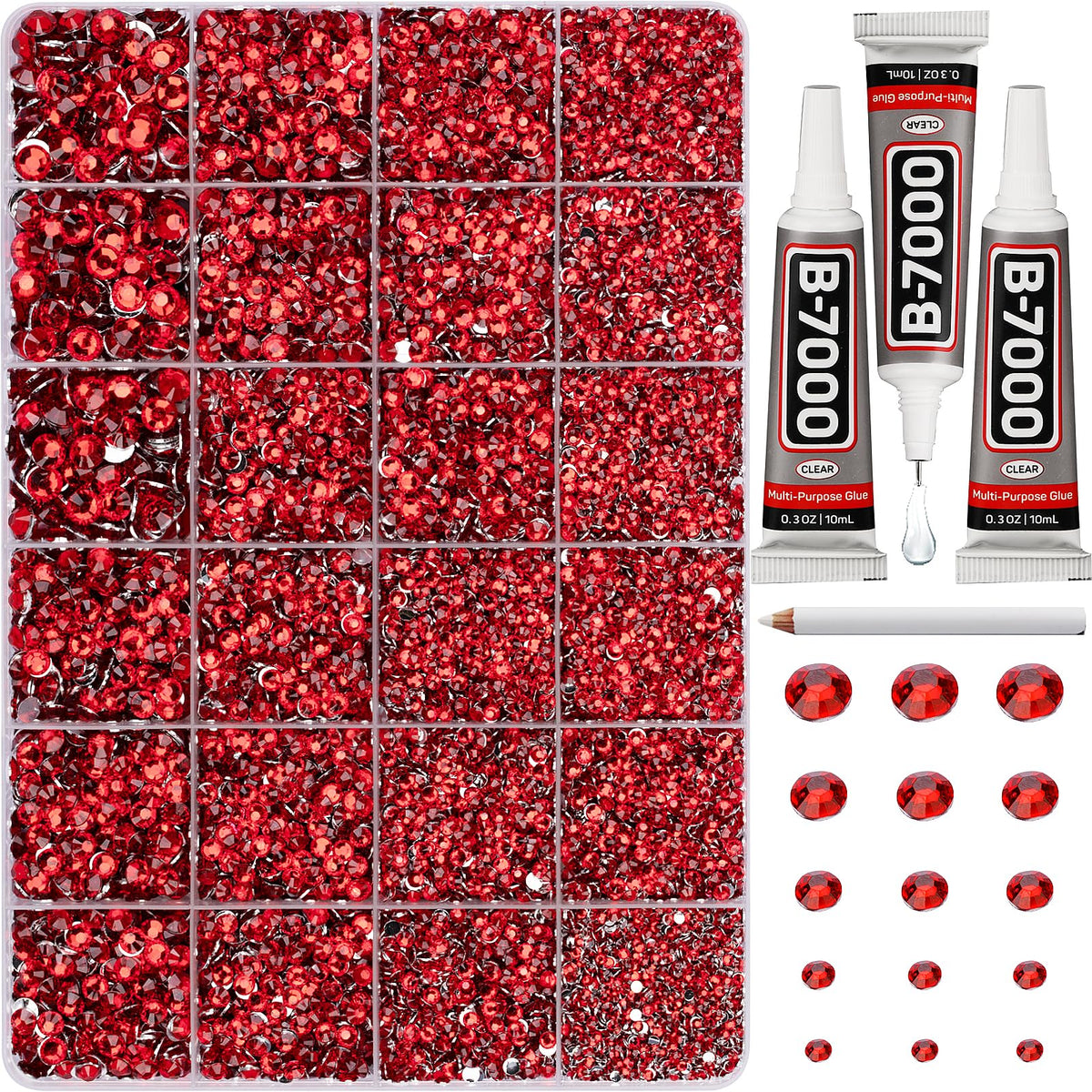 Worthofbest rhinestones 2mm close-up for detailed crafts and precision placement