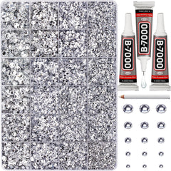 Worthofbest bedazzling kit with 33000 rhinestones for sparkling DIY projects