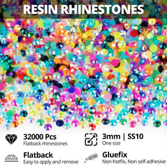 Worthofbest cristales de colores brillantes para calzado y accesorios