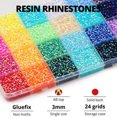Worthofbest kit brillantes multicolor, conjunto completo para proyectos de bricolaje y decoración.
