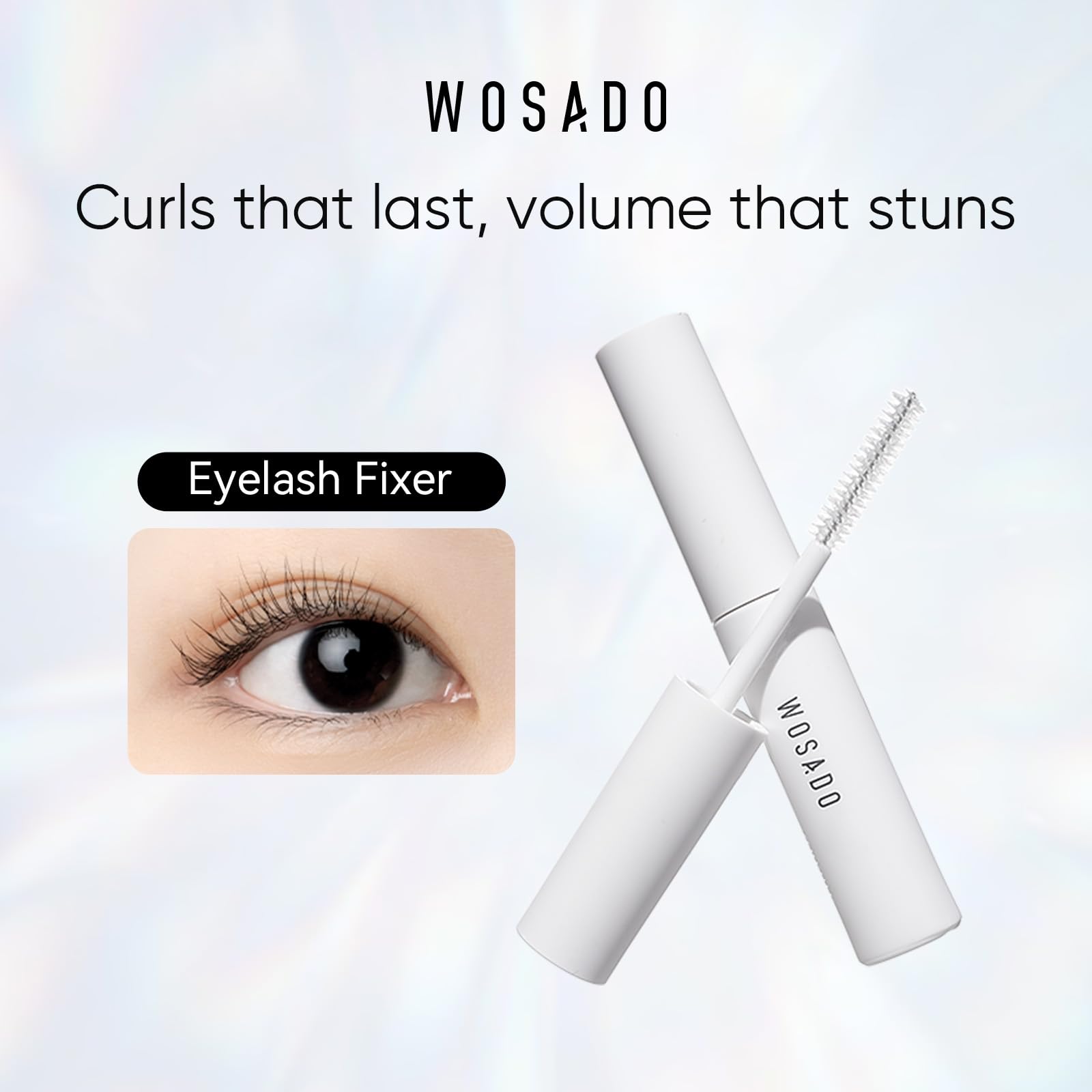 WOSADO versatile fixer works as clear mascara/primer for a natural look.